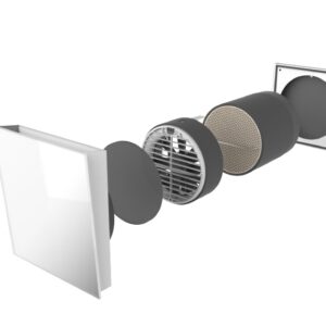 Вентиляційна децентралізовона установка з рекуперацією тепла Kermi x-well D13